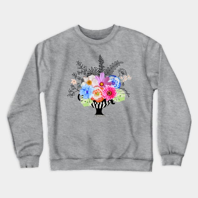 Bouquet Crewneck Sweatshirt by RanitasArt